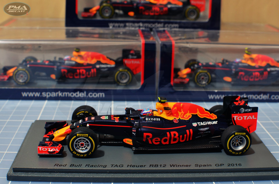 MAX VERSTAPPEN 2016 RED BULL RACING RB12 1:43